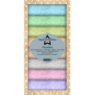 Dixi Craft Paper Favourites Designpapier - Pastel Dots